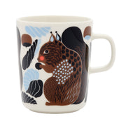 Marimekko Kurre White / Brown / Light Blue Mug