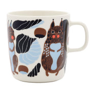 Marimekko Kurre White / Brown / Light Blue Large Mug