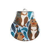 Marimekko Kurre Light Blue / Brown / Multi Small Coin Purse