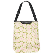 Marimekko Unikko Green / Light Yellow / Pink Medium Neat Crossbody Shoulder Bag