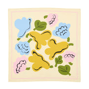 Marimekko Pesofati Kukasta Kukkaan Light Yellow / Light Blue / Light Pink Scarf