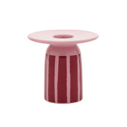 Marimekko Piccolo Pink / Dark Red Candle Holder