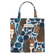 Marimekko Kurre Light Blue / Brown / Multi Tote Bag