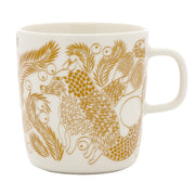 Marimekko Piirto Ketunmarja White / Bronze Brown Large Mug