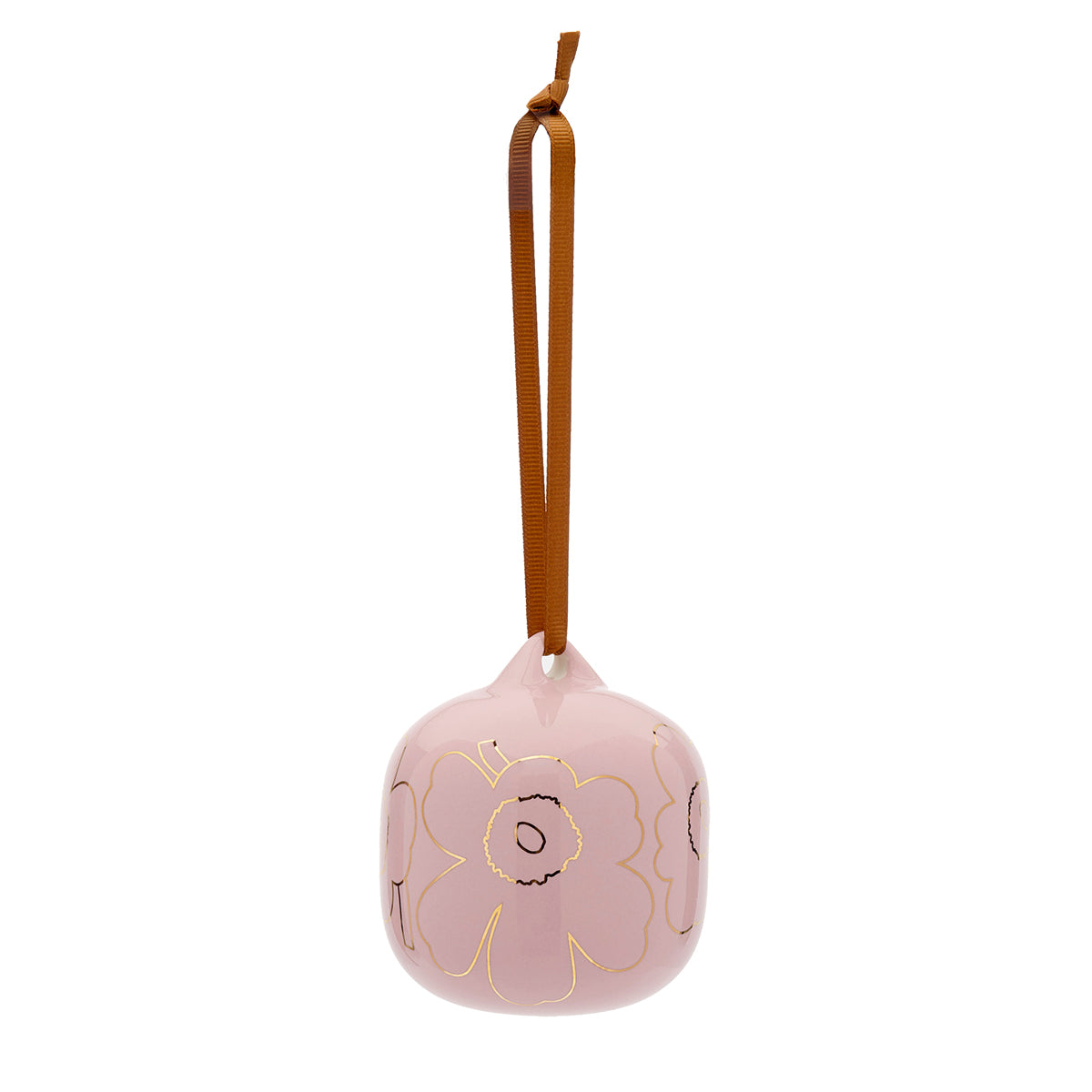 Marimekko Piirto Unikko Light Pink / Gold Ornament