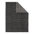Marimekko Rasymatto Black / Light Grey Wool Throw Blanket