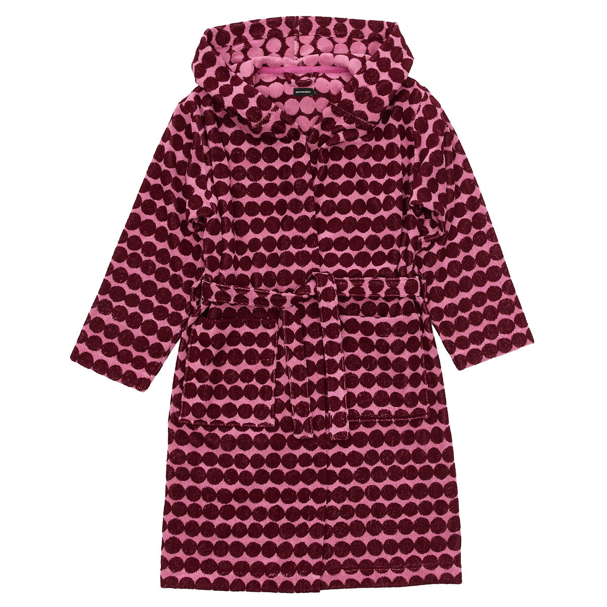 Marimekko Rasymatto Rose / Wine Red Bathrobe