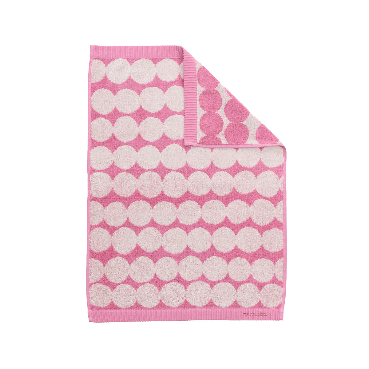 Marimekko Rasymatto Off White / Rose Pink Hand Towel