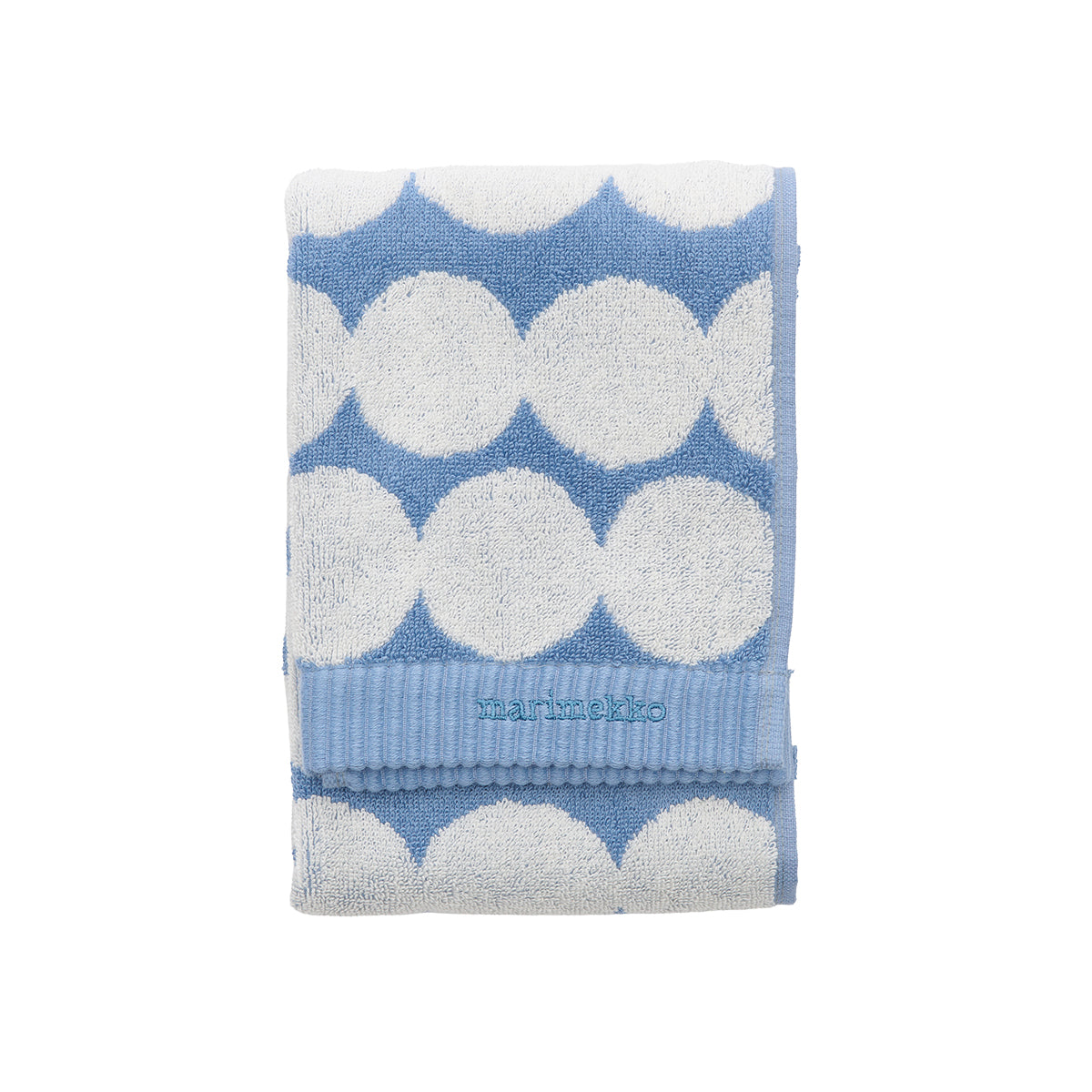 Marimekko Rasymatto Off White / Dusty Blue Hand Towel