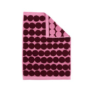 Marimekko Rasymatto Rose / Wine Red Hand Towel