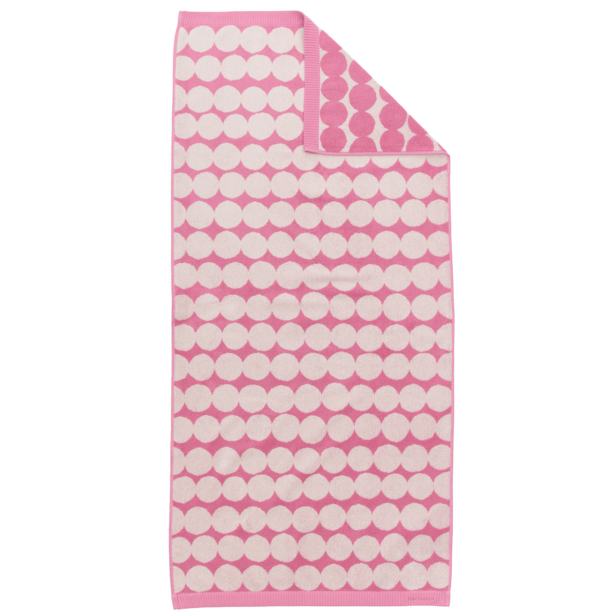Marimekko Rasymatto Off White / Rose Pink Bath Towel