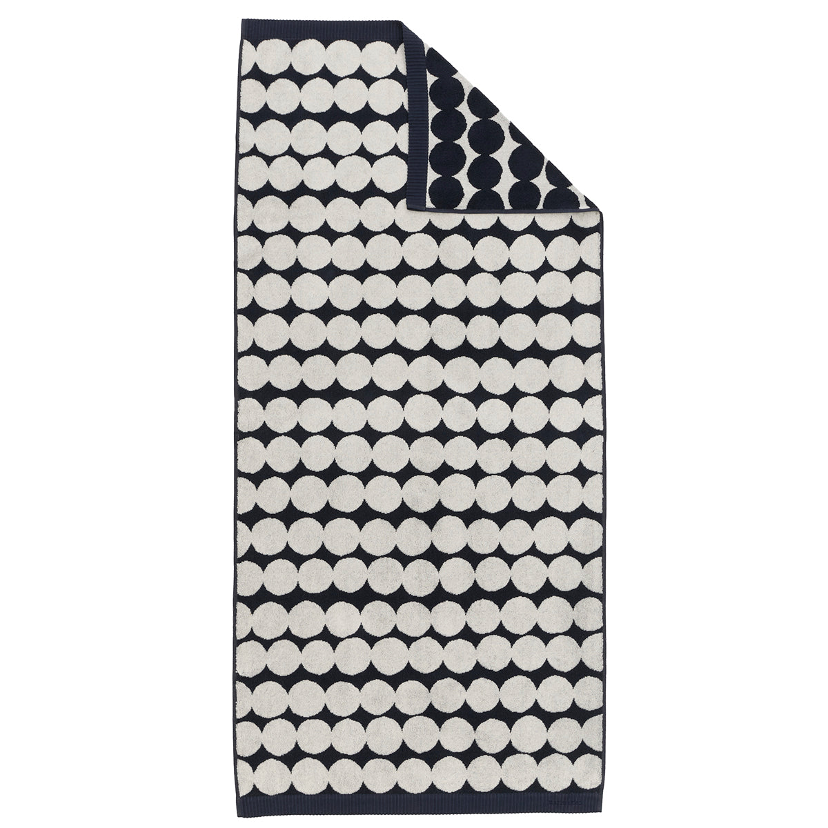 Marimekko Rasymatto Off White / Charcoal Bath Towel