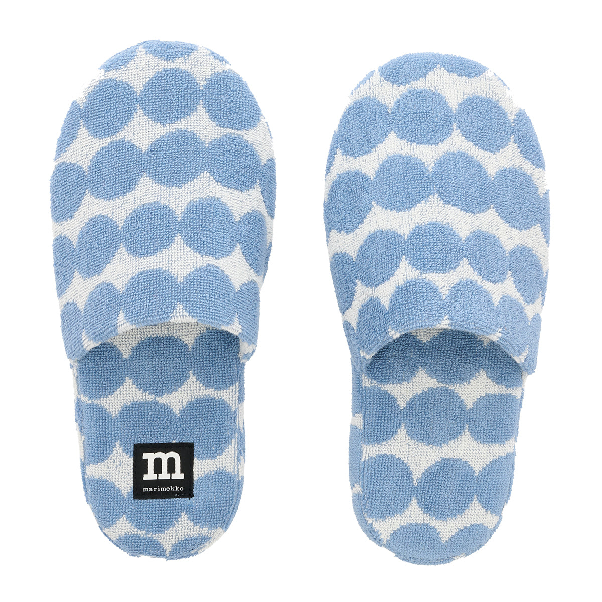Marimekko Rasymatto Off White / Dusty Blue Slippers