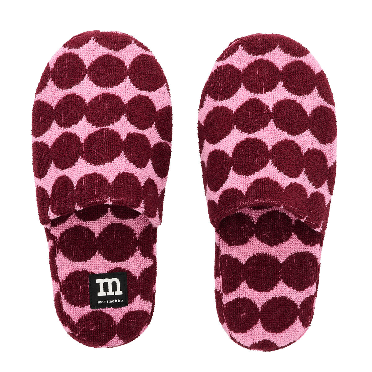 Marimekko Rasymatto Rose / Wine Red Slippers