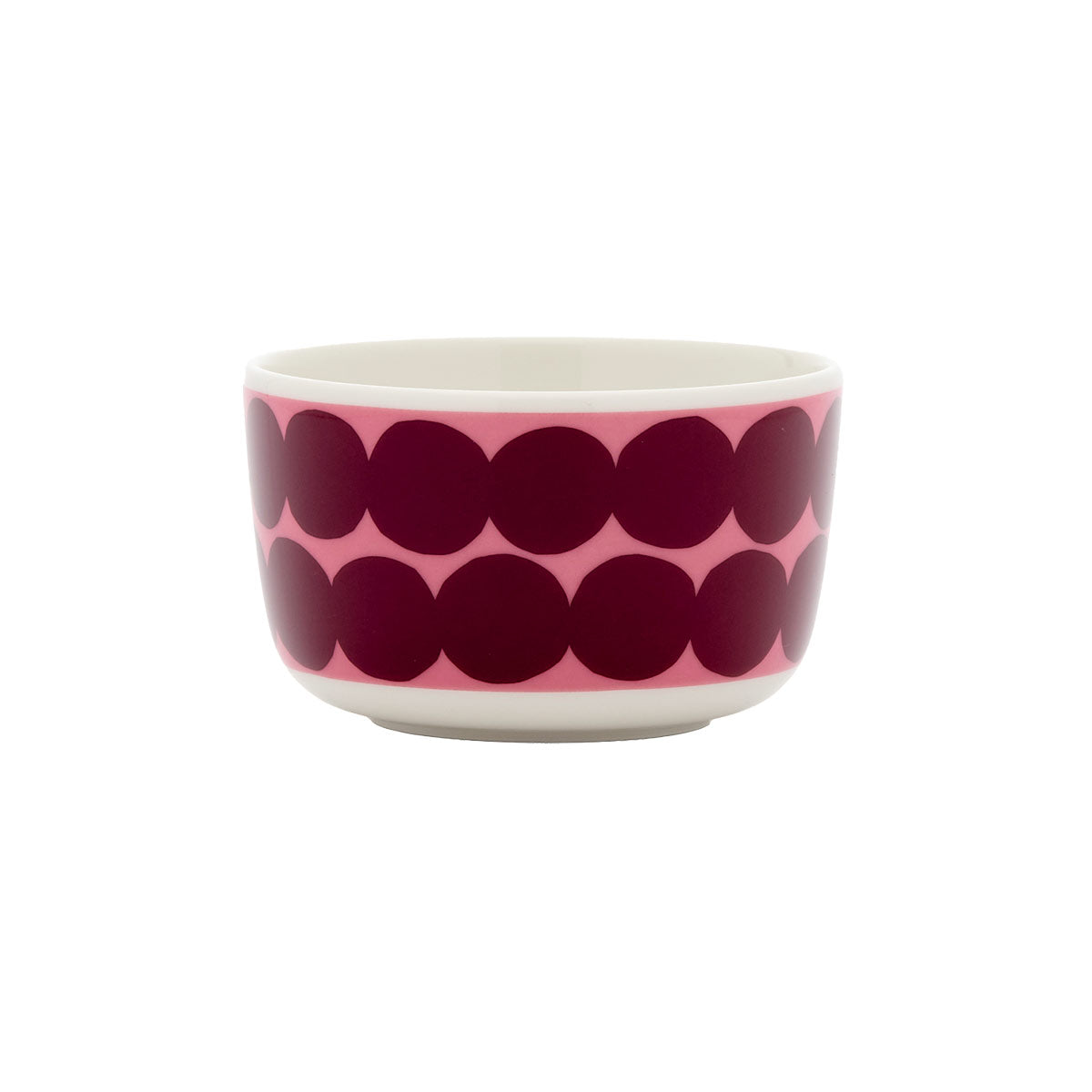 Marimekko Rasymatto Rose / Wine Red Dessert Bowl