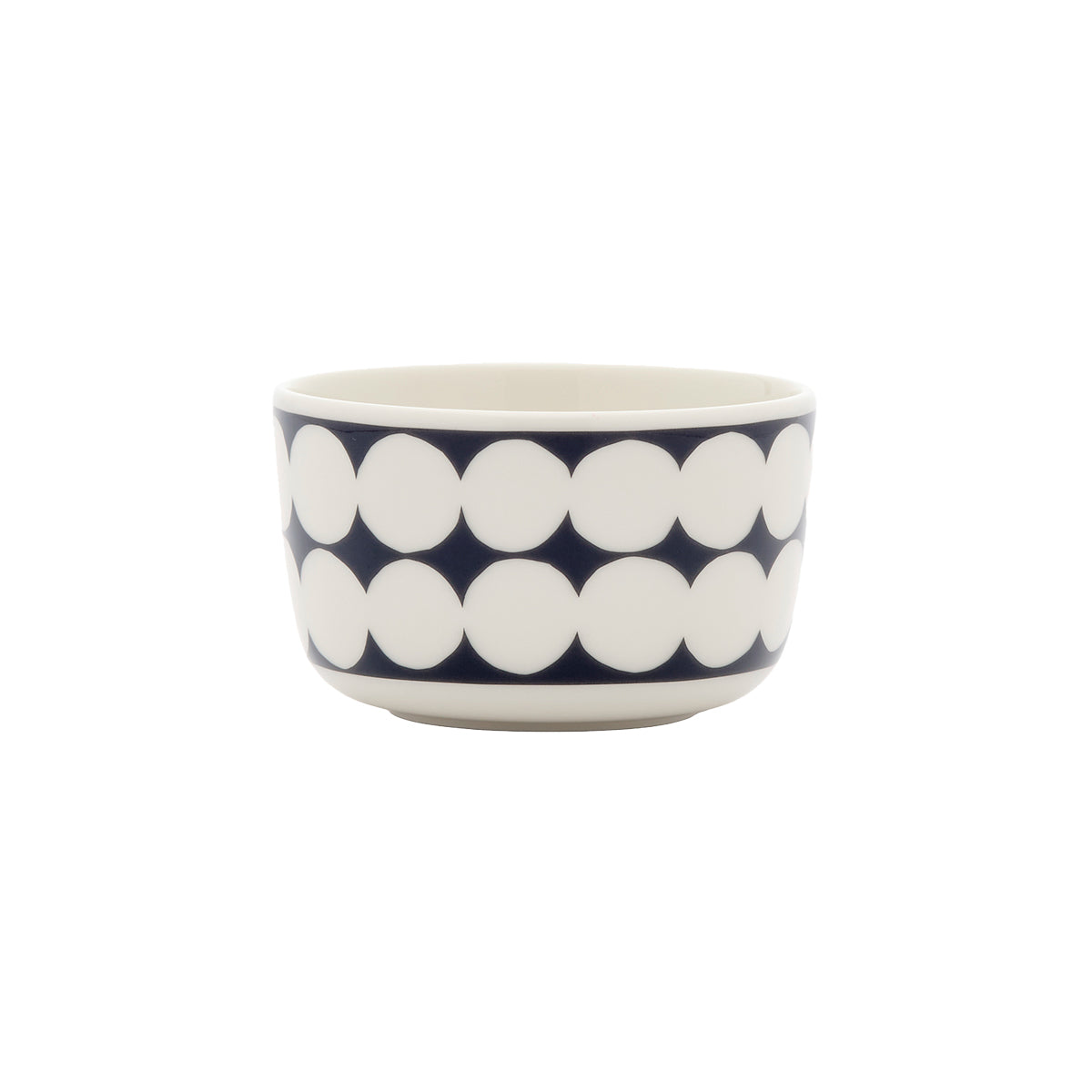 Marimekko Rasymatto White / Charcoal Dessert Bowl