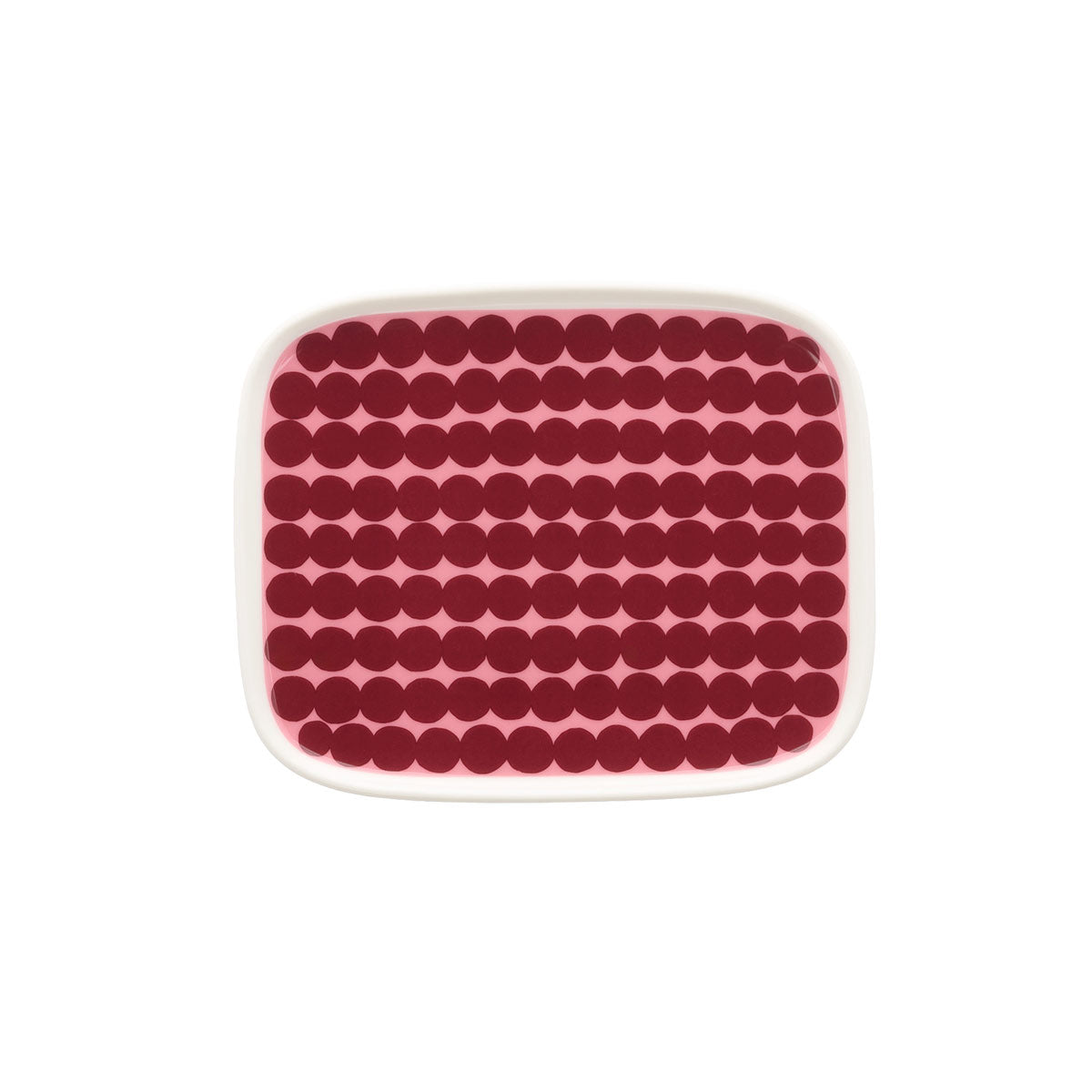 Marimekko Rasymatto Rose / Wine Red Small Plate