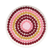 Marimekko Rasymatto White / Rose / Multi Salad Plate