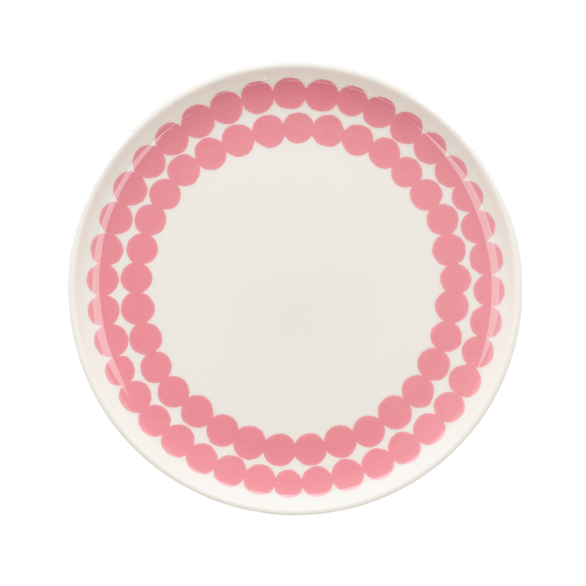 Marimekko Rasymatto White / Rose Salad Plate