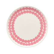 Marimekko Rasymatto White / Rose Salad Plate