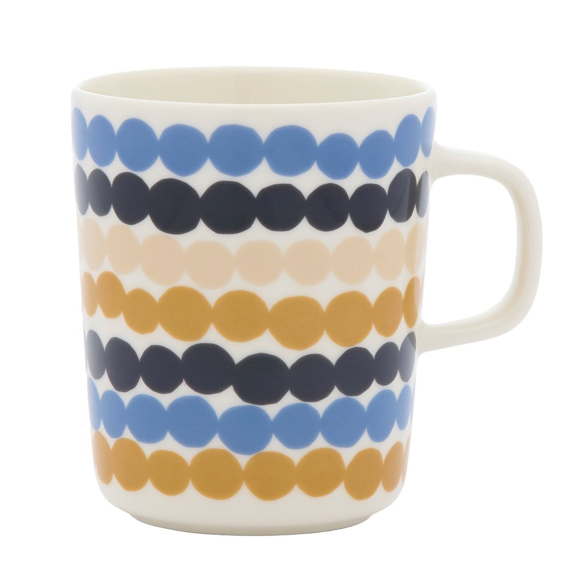 Marimekko Rasymatto White / Dusty Blue / Charcoal Mug