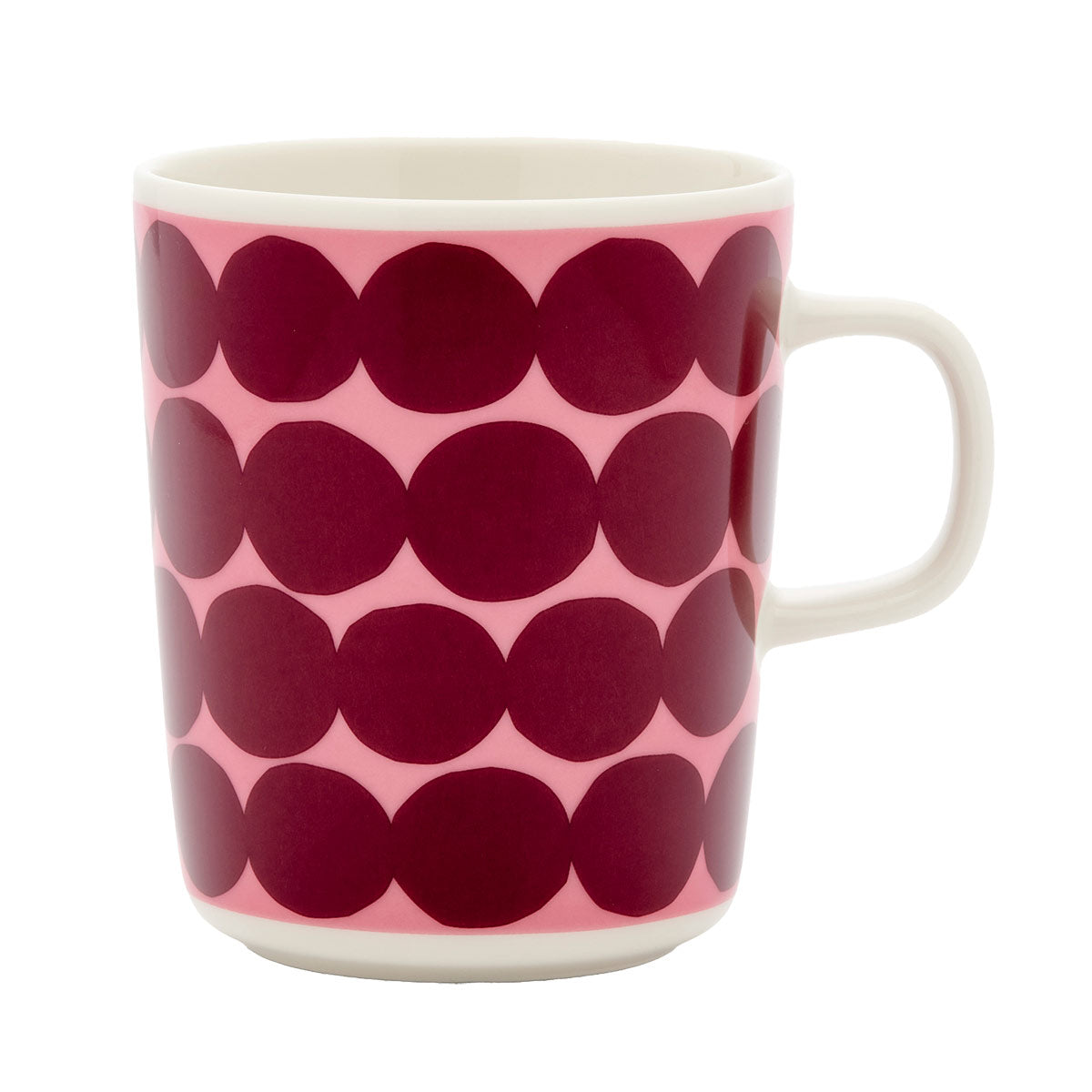Marimekko Rasymatto Rose / Wine Red Mug