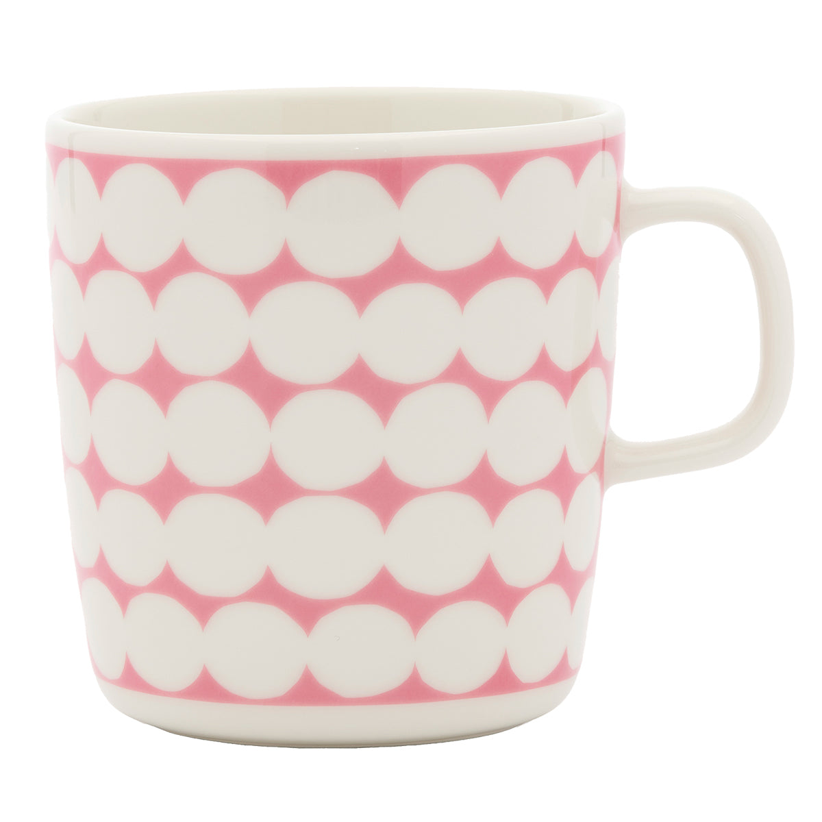 Marimekko Rasymatto Rose / White Large Mug