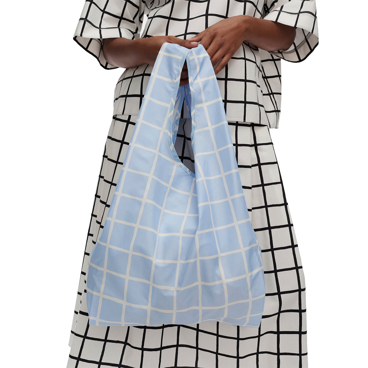 Marimekko Iso Ruutu Light Blue / White Smartbag