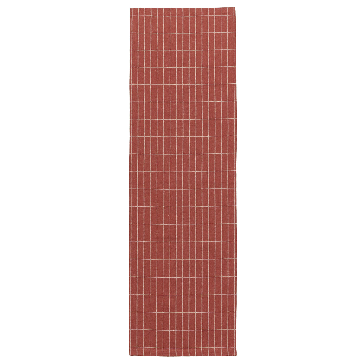 Marimekko Tiiliskivi Chestnut / Off White Table Runner