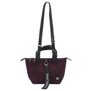 Marimekko Unikko Plum / Black Small Tote Shoulder Bag
