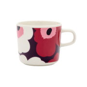 Marimekko Unikko Plum / White / Cranberry Coffee Cup