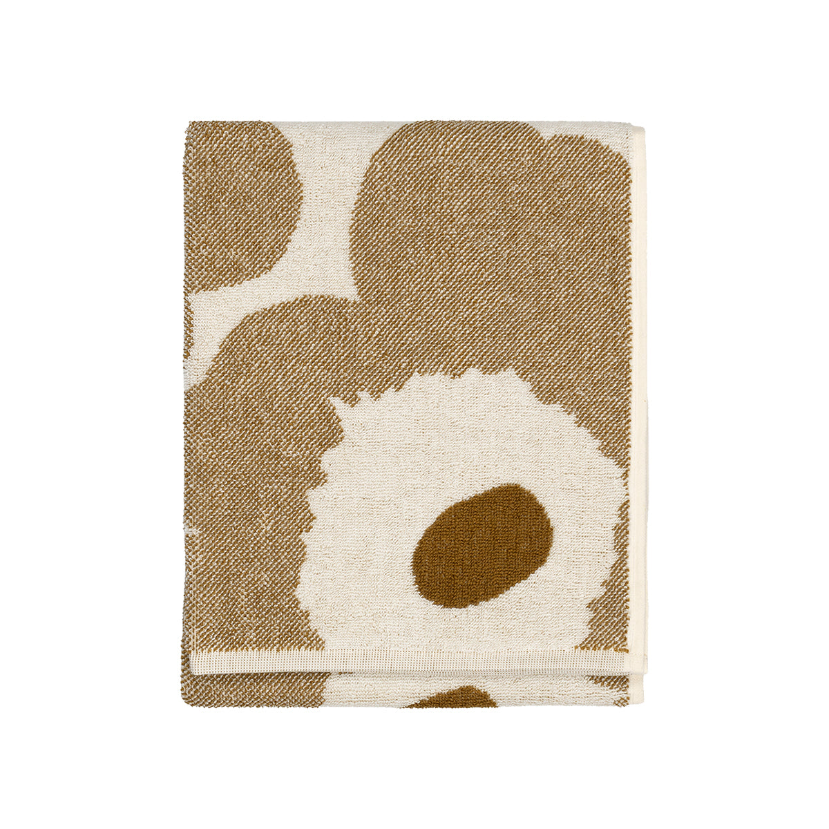 Marimekko Unikko Bronze / Off White Hand Towel