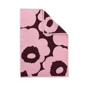 Marimekko Unikko Plum / Pink Hand Towel