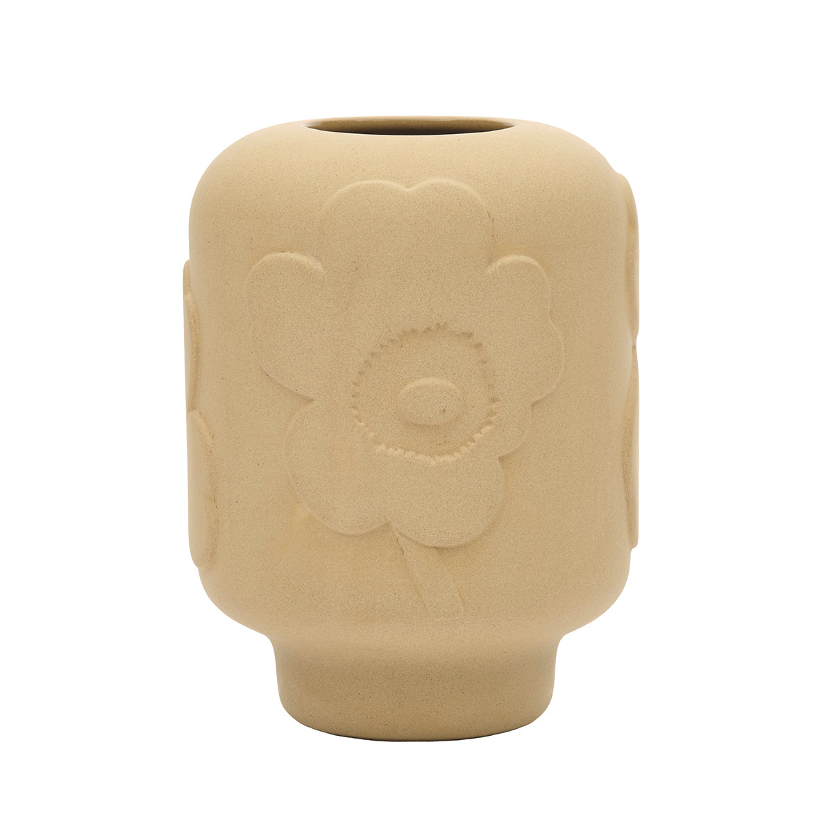 Marimekko Unikko Sandstone Ceramic Vase