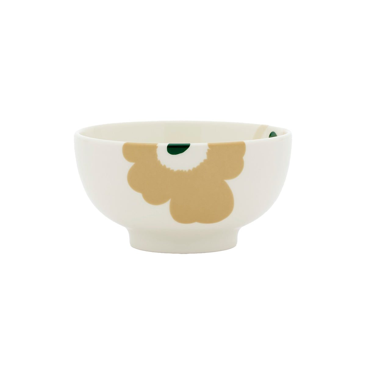 Marimekko Unikko White / Sand / Beige Small Rice Bowl