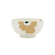 Marimekko Unikko White / Sand / Beige Small Rice Bowl