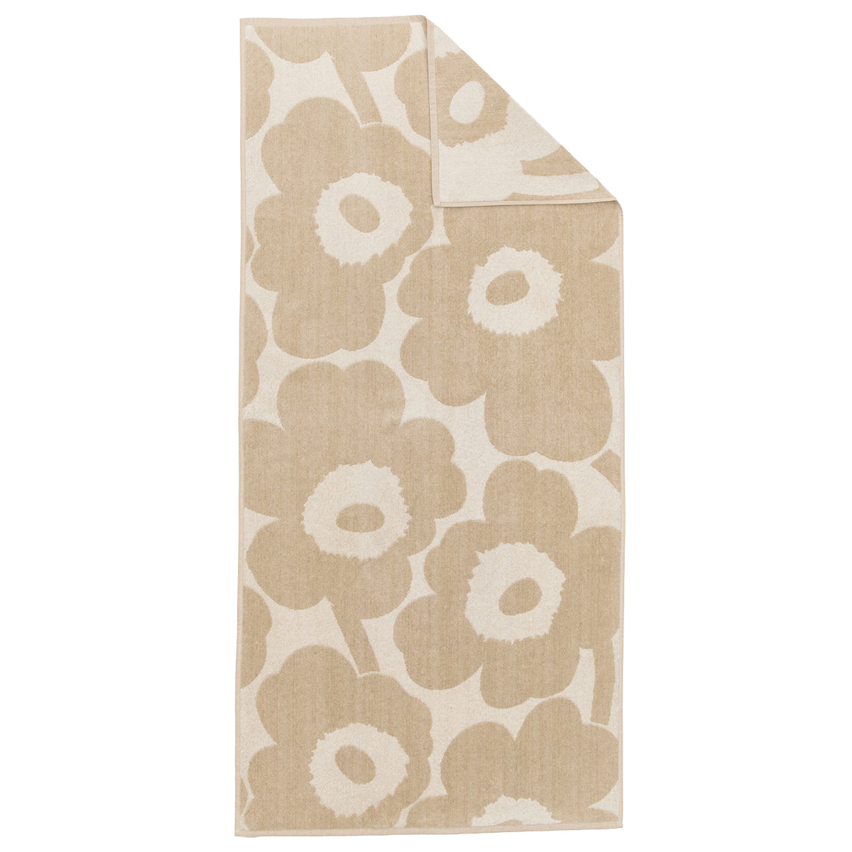 Marimekko Unikko Off White / Sand Bath Towel