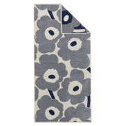 Marimekko Unikko Blueberry / Off White Bath Towel