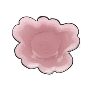 Marimekko Unikko Shape Mauve Glass Salad Plate