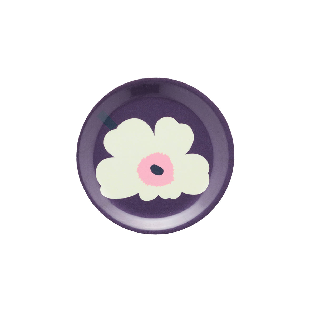 Marimekko Unikko Plum / Cream / Pink Coaster