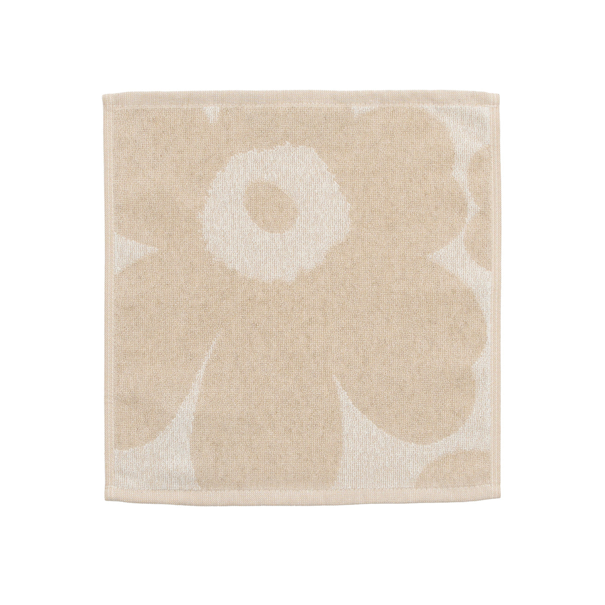 Marimekko Unikko Off White / Sand Washcloth
