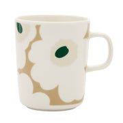 Marimekko Unikko White / Beige / Dark Green Mug