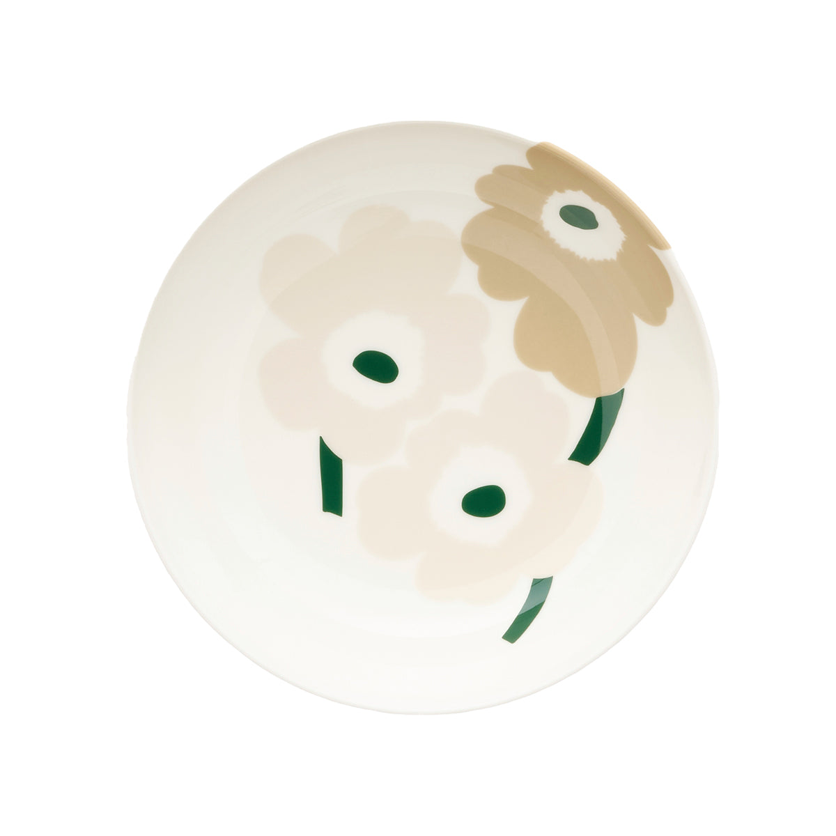 Marimekko Unikko White / Sand / Beige Pasta Dish