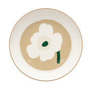 Marimekko Unikko White / Beige / Dark Green Pasta Dish