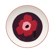 Marimekko Unikko White / Plum / Cranberry Pasta Dish