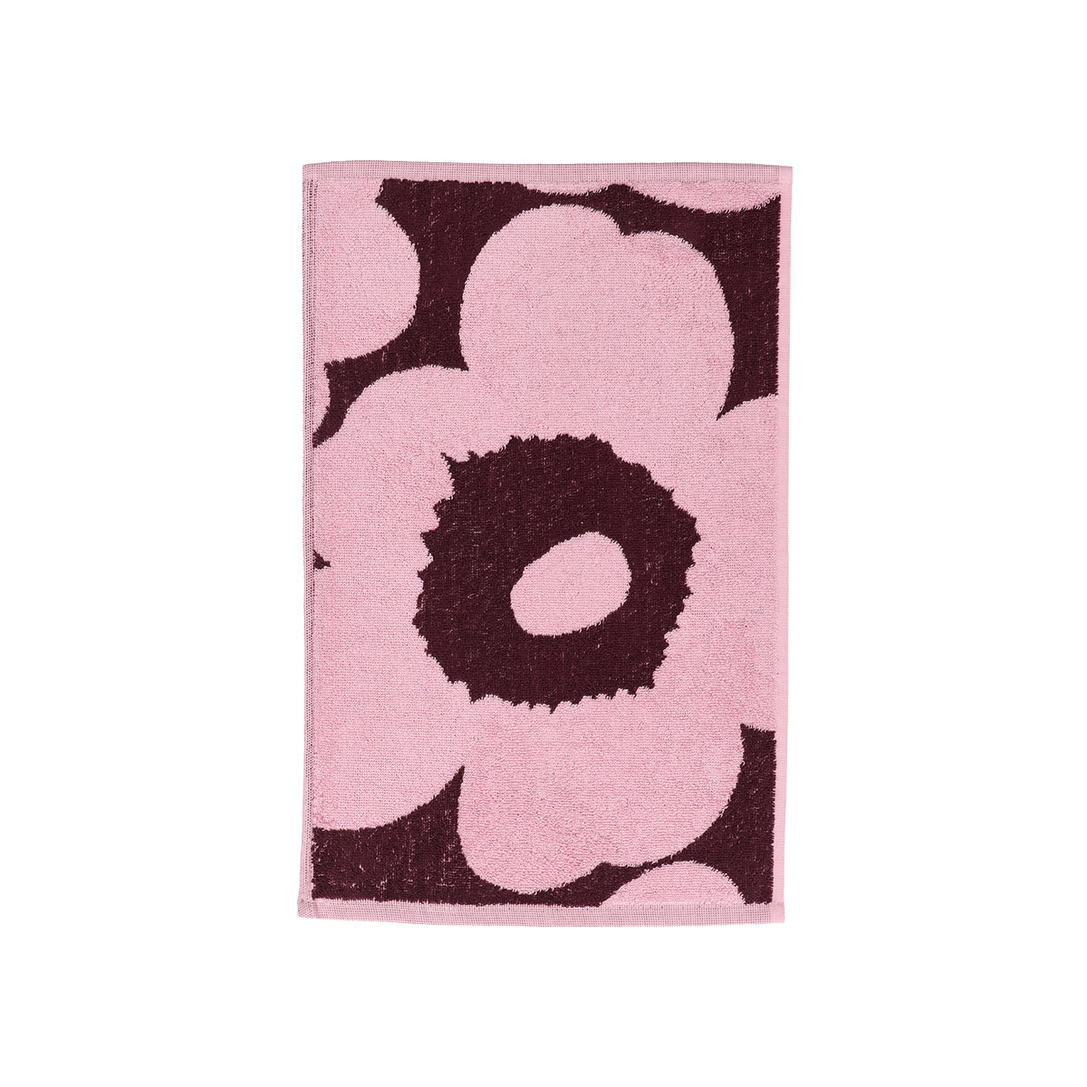Marimekko Unikko Plum / Pink Guest Towel