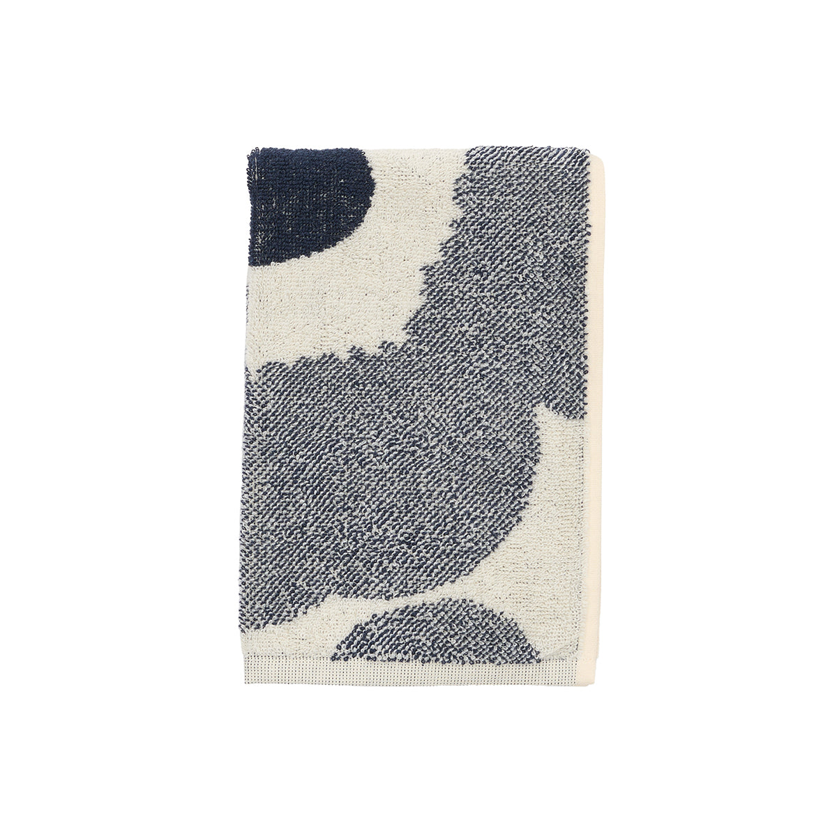 Marimekko Unikko Blueberry / Off White Guest Towel