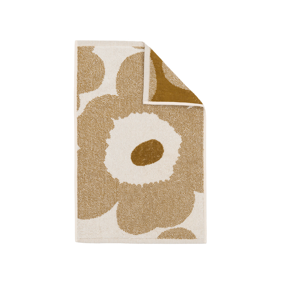 Marimekko Unikko Bronze / Off White Guest Towel