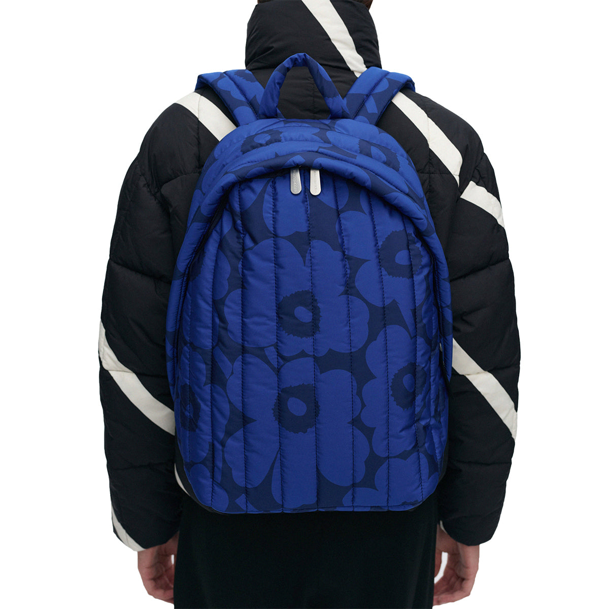 Marimekko Unikko Blue / Black Joy Backpack