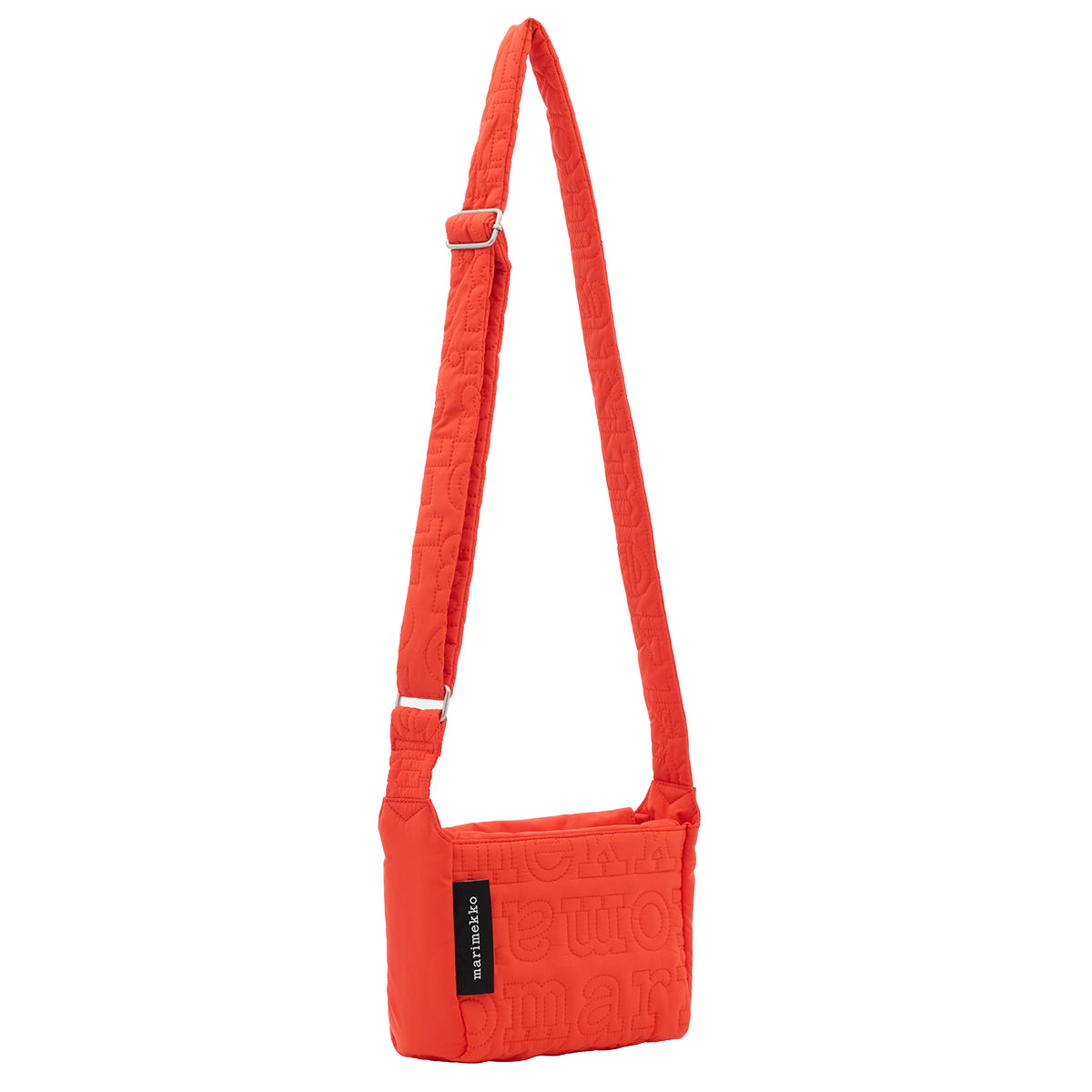 Marimekko Logo Red-Orange Small Crossbody Shoulder Joy Bag